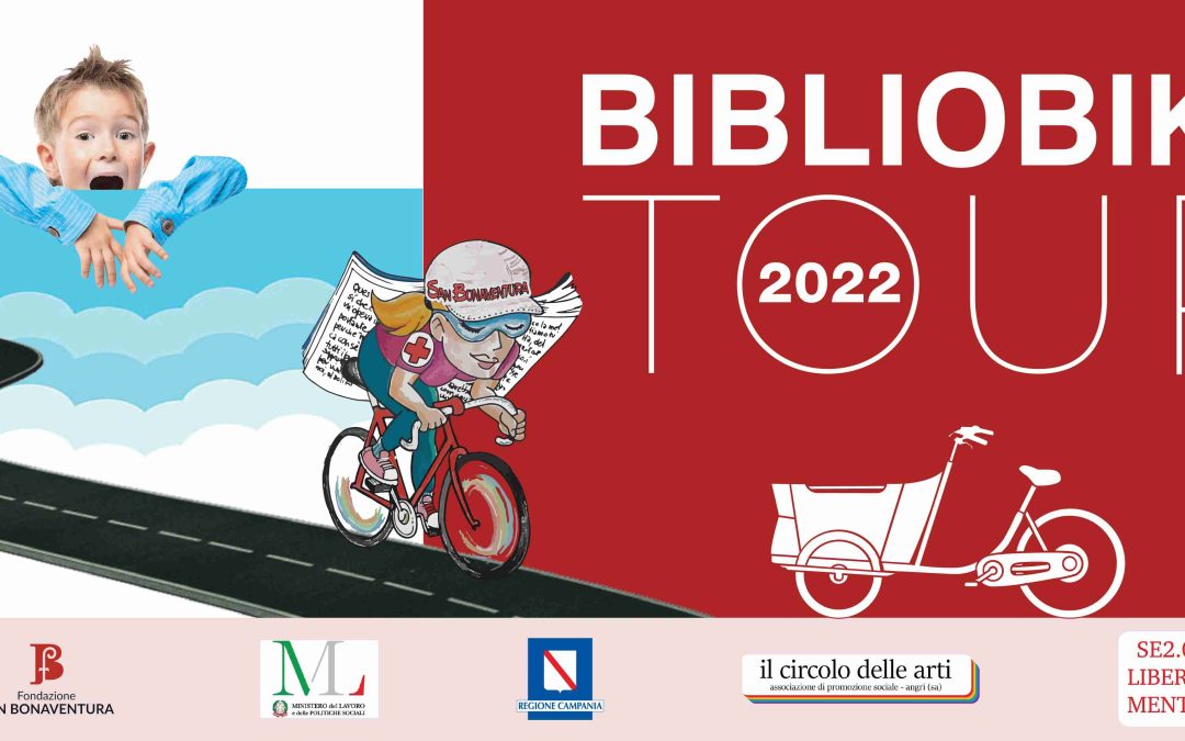 Bibliobike tour 2022: libri, giochi e divertimento per bambini