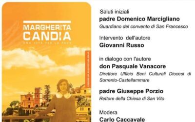 Presentazione del libro Margherita Candia di Giovanni Russo a Vico Equense il 15 giugno alle ore 18.00